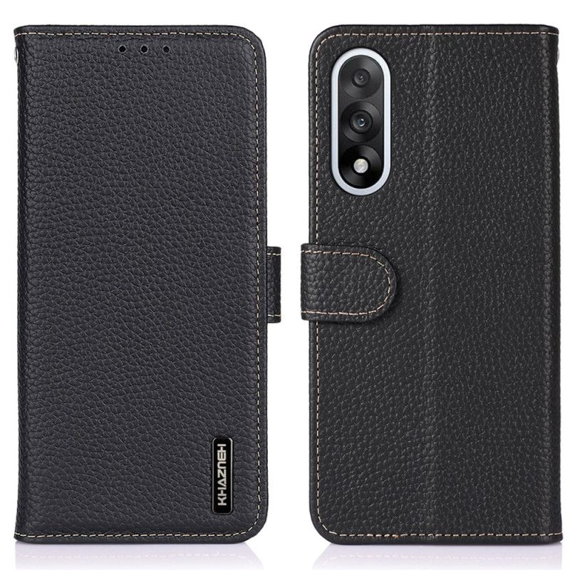 Nahkakotelo Oneplus Nord 5 Khazneh Teksturoitu Nahka