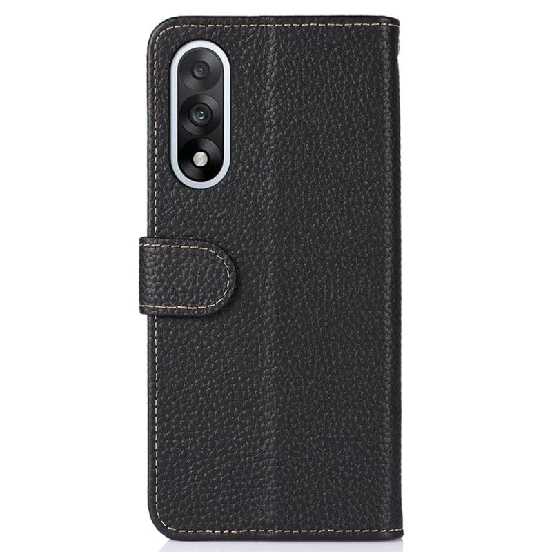 Nahkakotelo Oneplus Nord 5 Khazneh Teksturoitu Nahka