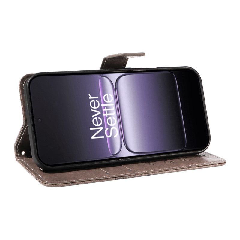 Nahkakotelo Oneplus Nord 5 Suuret Perhoset