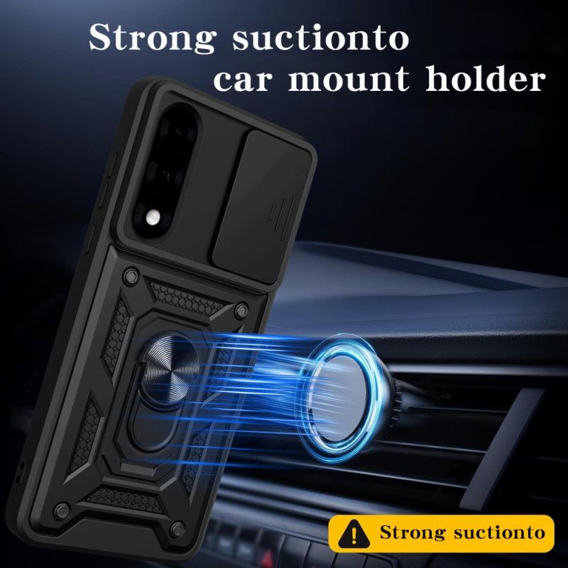 Puhelinkuoret Oneplus Nord 5 Liukuva Kameransuoja Ja Jalusta