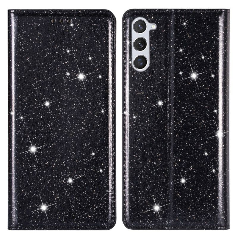 Nahkakotelo Samsung Galaxy S24 Plus 5g Glitteriä