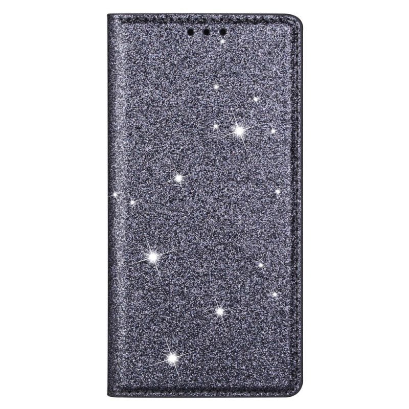 Nahkakotelo Samsung Galaxy S24 Plus 5g Glitteriä