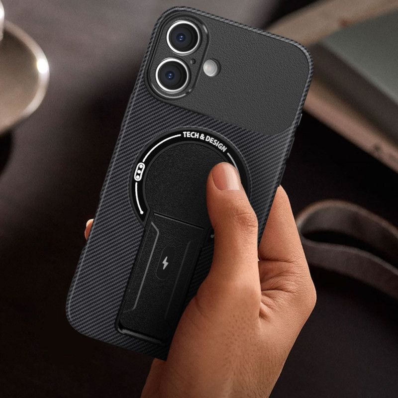 Case iPhone 17 Puhelinkuoret Erittäin Kestävä Ja Sisäänrakennettu Jalusta