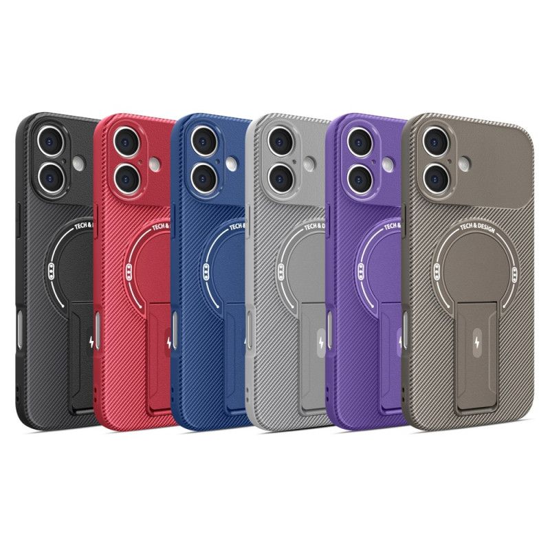 Case iPhone 17 Puhelinkuoret Erittäin Kestävä Ja Sisäänrakennettu Jalusta