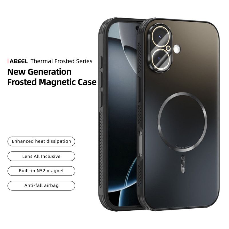 Case iPhone 17 Puhelinkuoret Magneettinen Lasiefekti Abeel