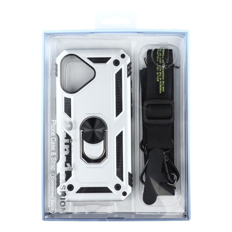 Kuori iPhone 17 Armeijatason Suojaus Olkahihnalla Suojakuori