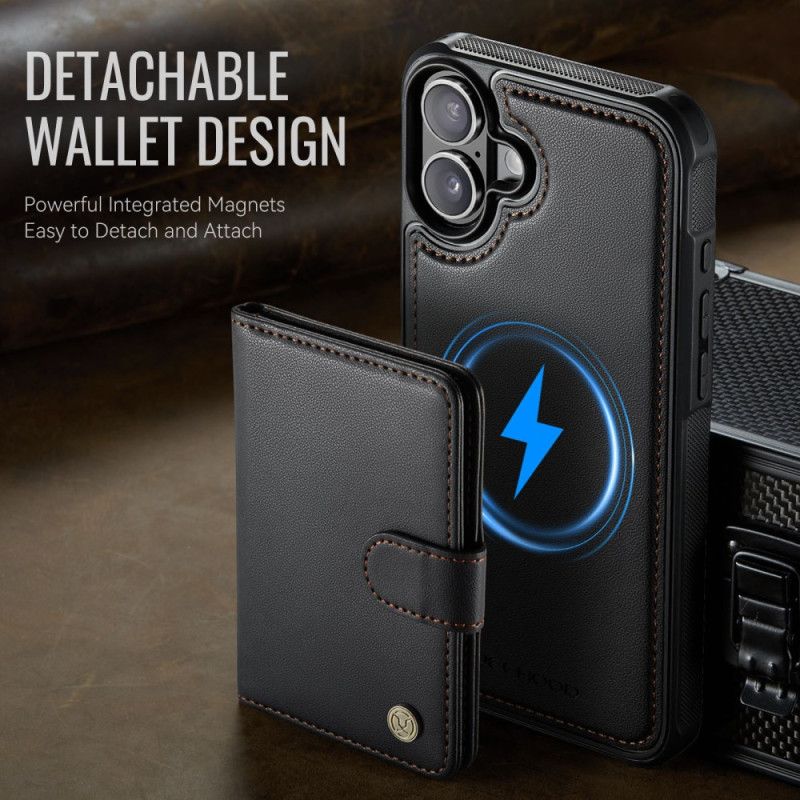 Kuori iPhone 17 Irrotettava Magsafe Rfid-korttipidike Suojakuori