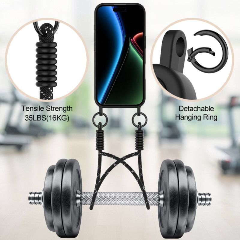 Kuori iPhone 17 Korttikotelon Hihna