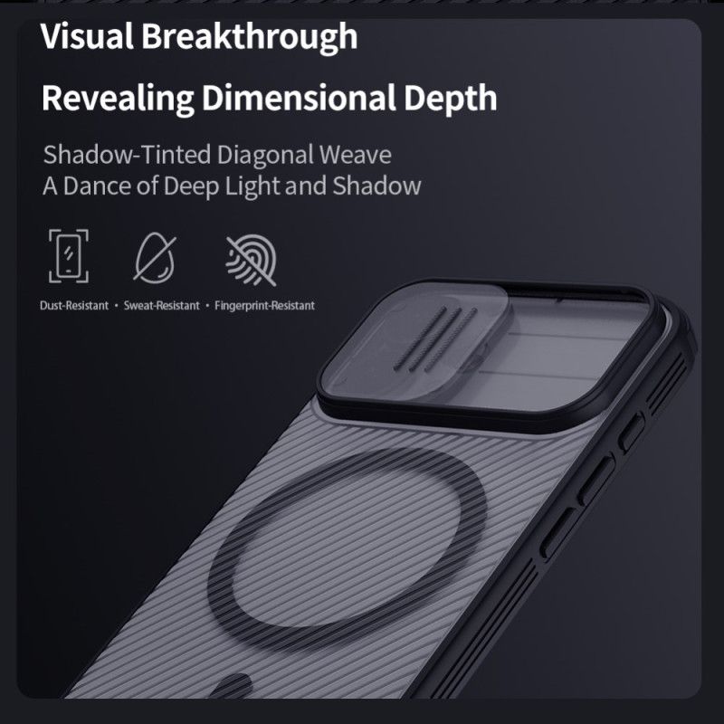 Kuori iPhone 17 Magsafe Camshield Pro -sarja Nillkin Suojakuori