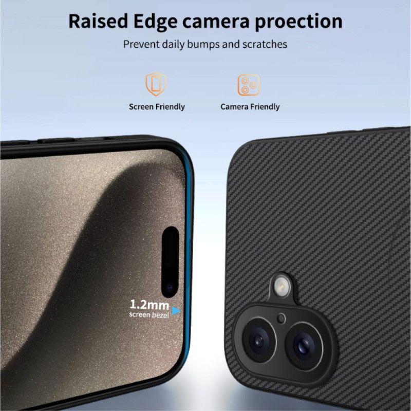 Kuori iPhone 17 Magsafe-yhteensopiva Hiilikuitu