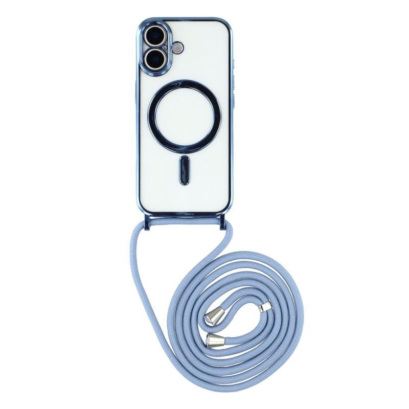 Kuori iPhone 17 Magsafe-yhteensopiva Läpinäkyvä Johdollinen Suojakuori Suojakuori