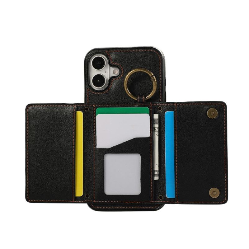 Kuori iPhone 17 Vetoketjullinen Lompakko