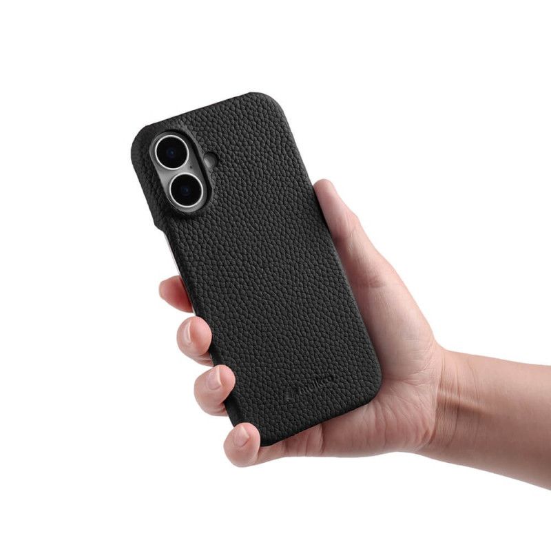 Kuori iPhone 17 Yhteensopiva Magsafe Leather And Microfiber -kotelon Kanssa