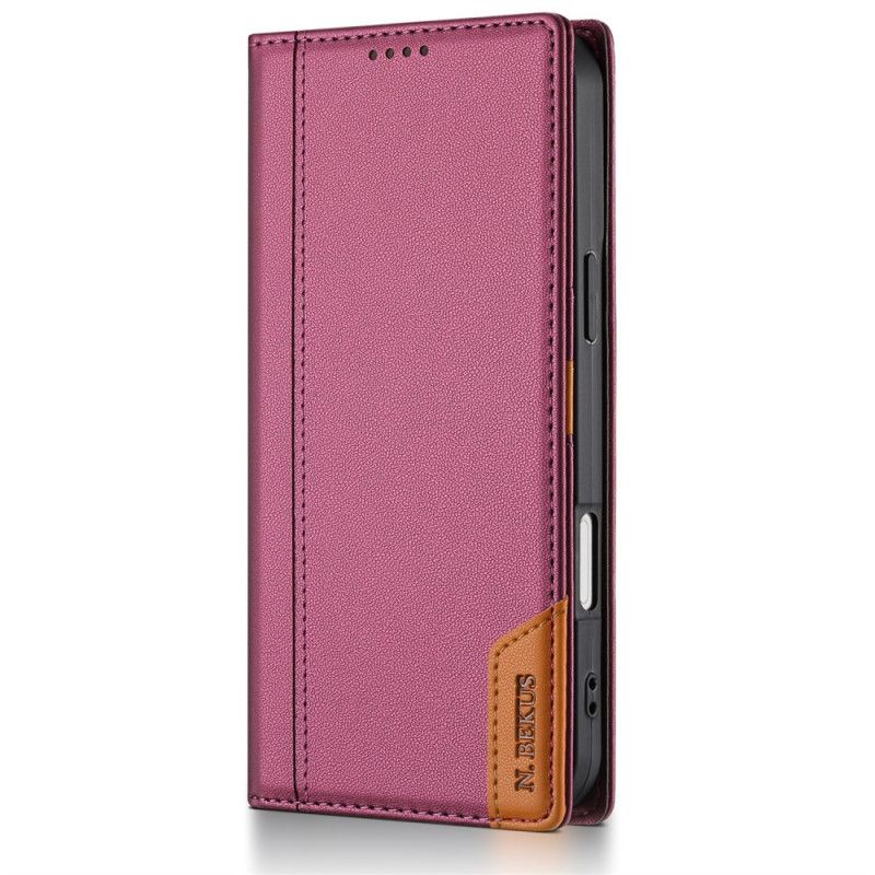 Nahkakotelo iPhone 17 Rfid-esto N.bekus