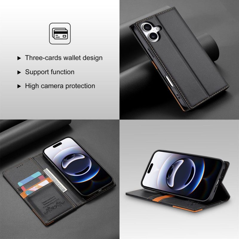 Nahkakotelo iPhone 17 Rfid-esto N.bekus