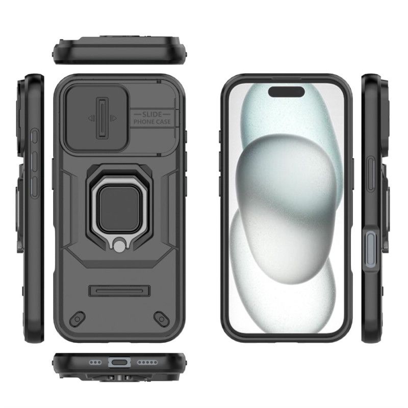 Puhelinkuoret iPhone 17 Kestävä Rengas Kameransuojalla