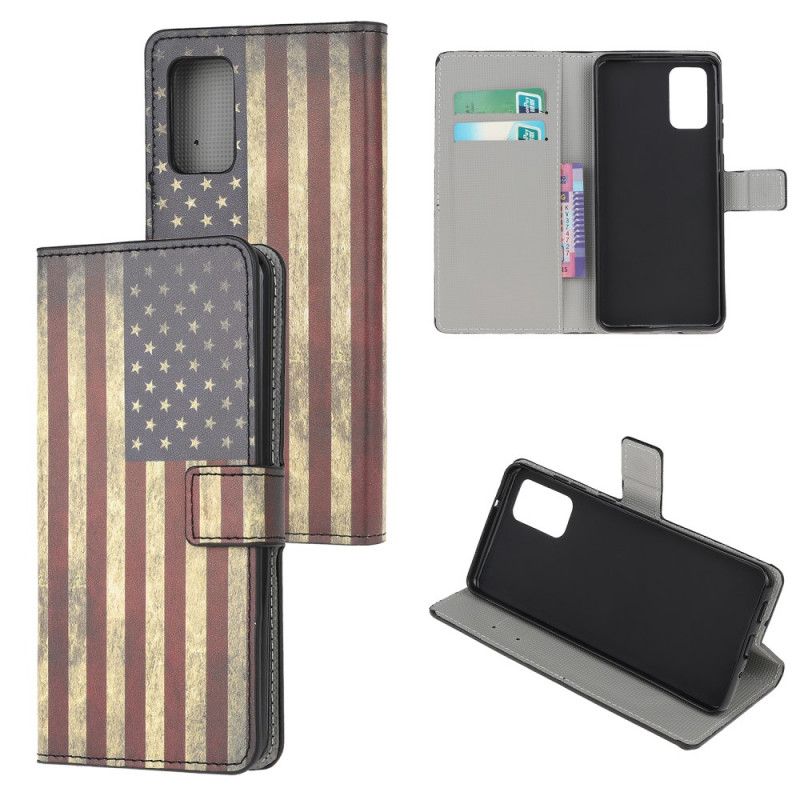 Suojakuori Samsung Galaxy S20 Puhelinkuoret Yhdysvaltain Lippu
