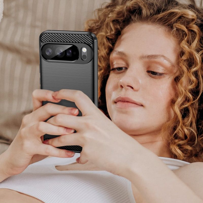 Case Google Pixel 10 Pro Xl Puhelinkuoret Harjattu Hiilikuitu