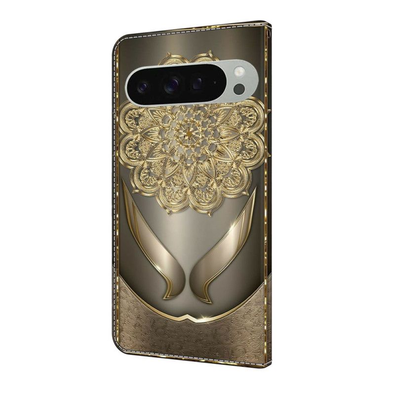 Kotelot Google Pixel 10 Pro Xl Puhelinkuoret Kultainen Kukkakuvio