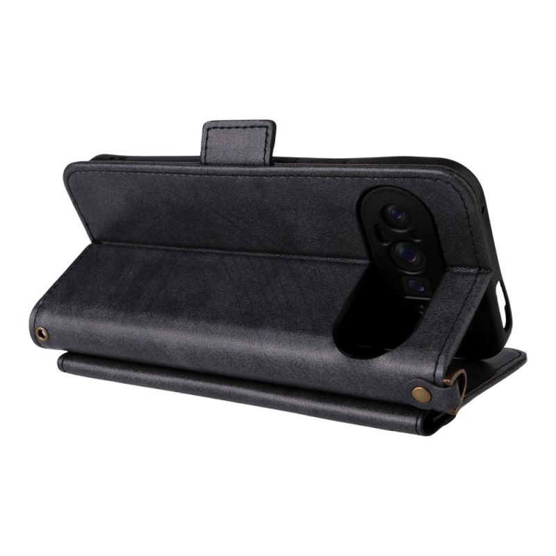 Kotelot Google Pixel 10 Pro Xl Vintage Olkahihnalla