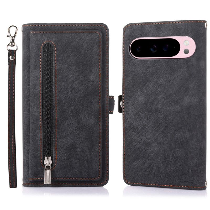 Kuoret Google Pixel 10 Pro Xl Mokkanahkamainen Lompakko