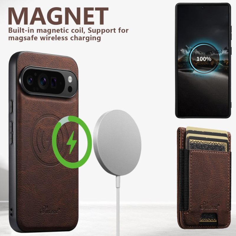 Kuori Google Pixel 10 Pro Xl Magneettinen Suteni-korttipidike