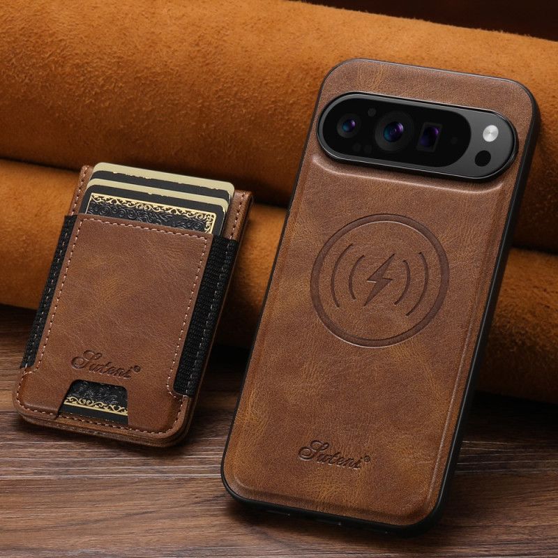 Kuori Google Pixel 10 Pro Xl Magsafe-yhteensopiva Korttikotelo Ja Teline Suteni