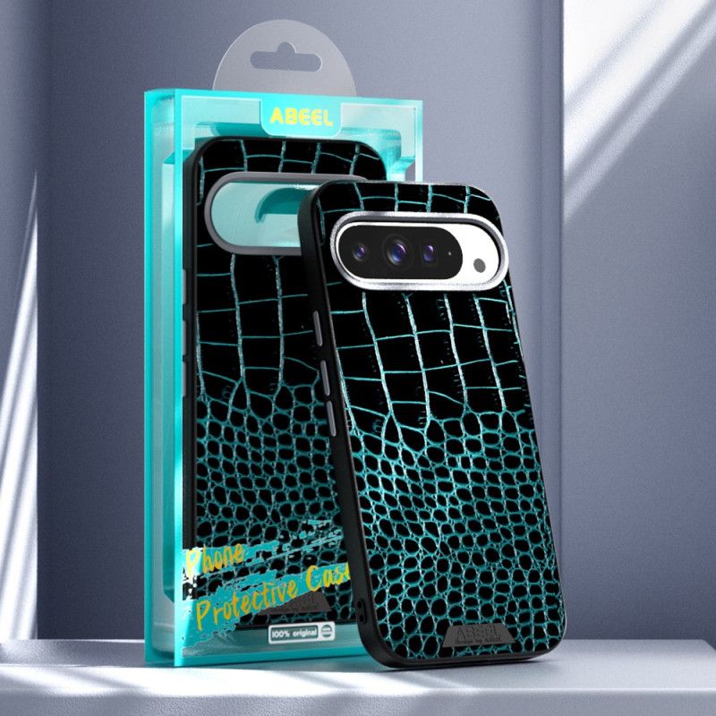 Kuori Google Pixel 10 Pro Xl Magsafe-yhteensopiva Krokotiilikuvioinen Abeel