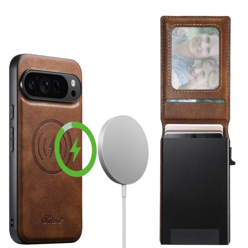 Kuori Google Pixel 10 Pro Xl Suteni-korttipidike Ja Integroitu Jalusta