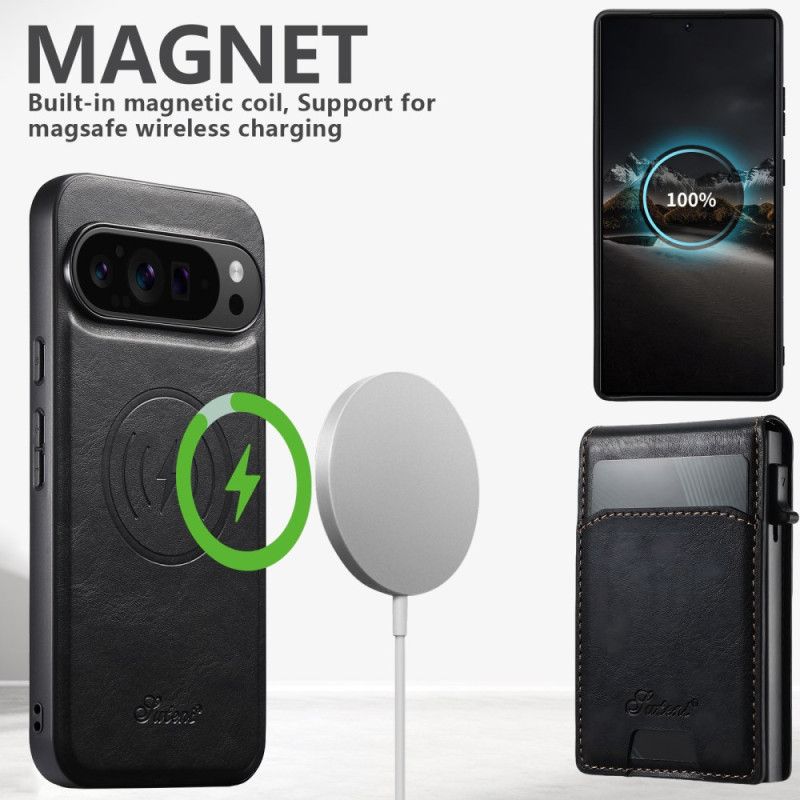 Kuori Google Pixel 10 Pro Xl Suteni-korttipidike Ja Integroitu Jalusta