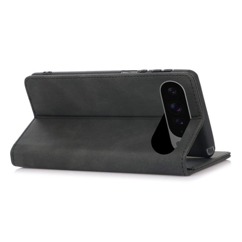 Nahkakotelo Google Pixel 10 Pro Xl Mokkanahkamainen Suojakuori