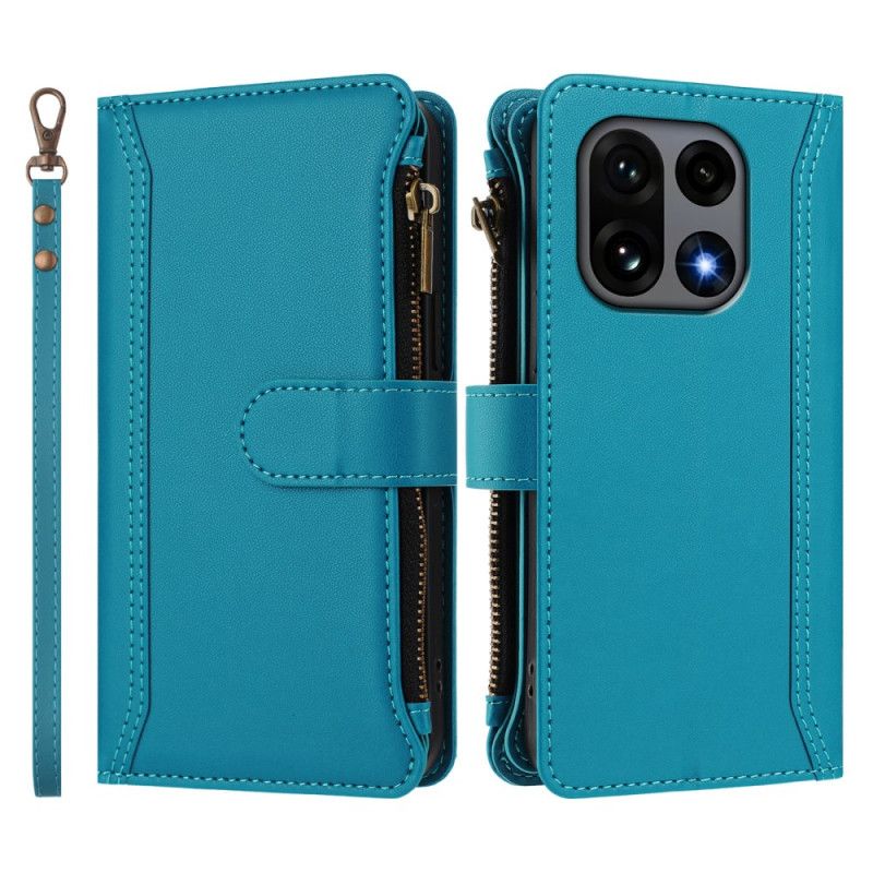 Kotelot Oneplus 15 9 Kortin Lokeron Lompakko Hihnalla