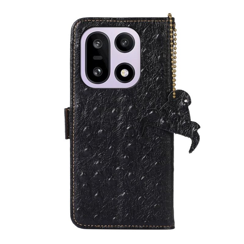 Kotelot Oneplus 15 Aitoa Nahkaa Rfid-suojauksella Suojakuori