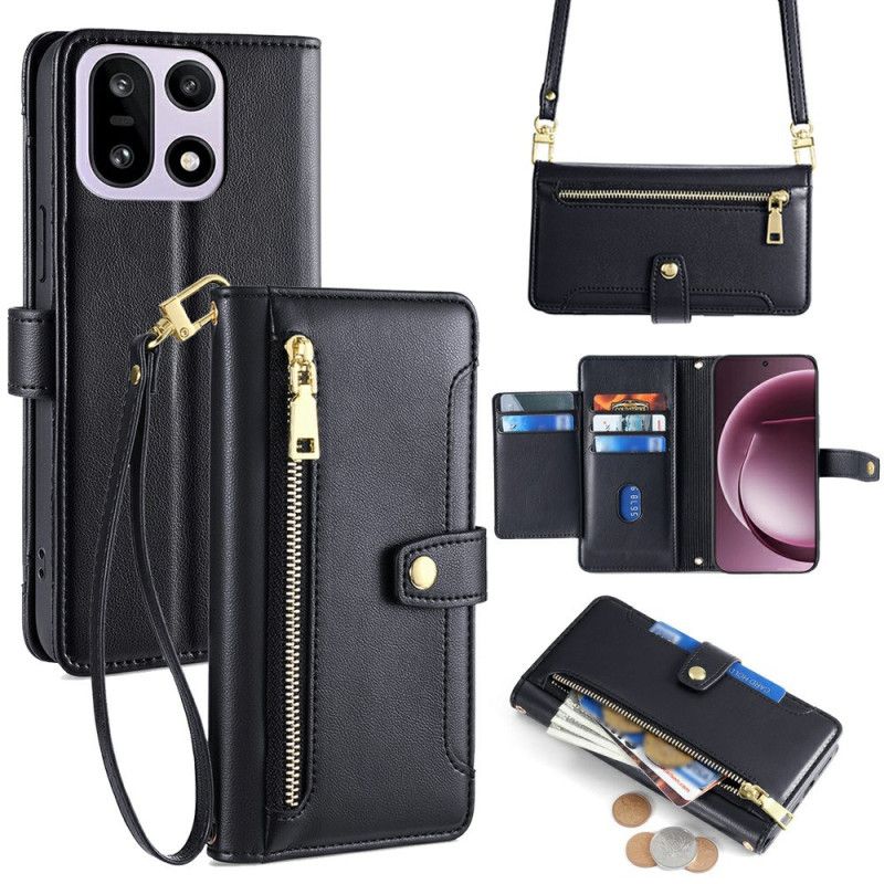 Kotelot Oneplus 15 Lompakko Hihnoilla