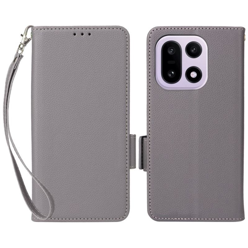 Kotelot Oneplus 15 Puhelinkuoret Tekonahka Hihnalla