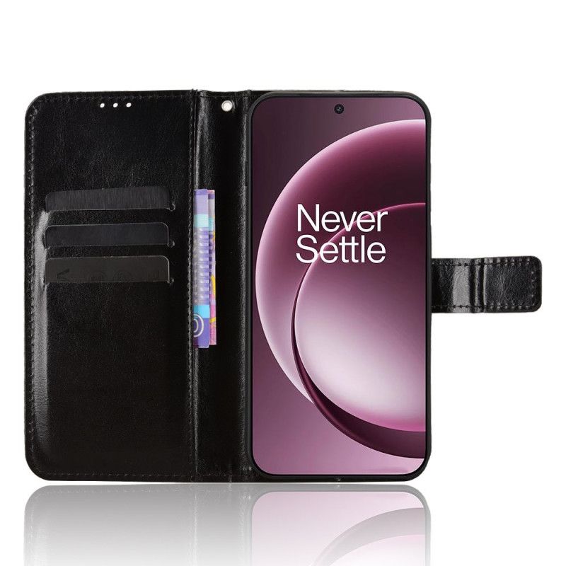 Kotelot Oneplus 15 Räikeää Keinonahkaa