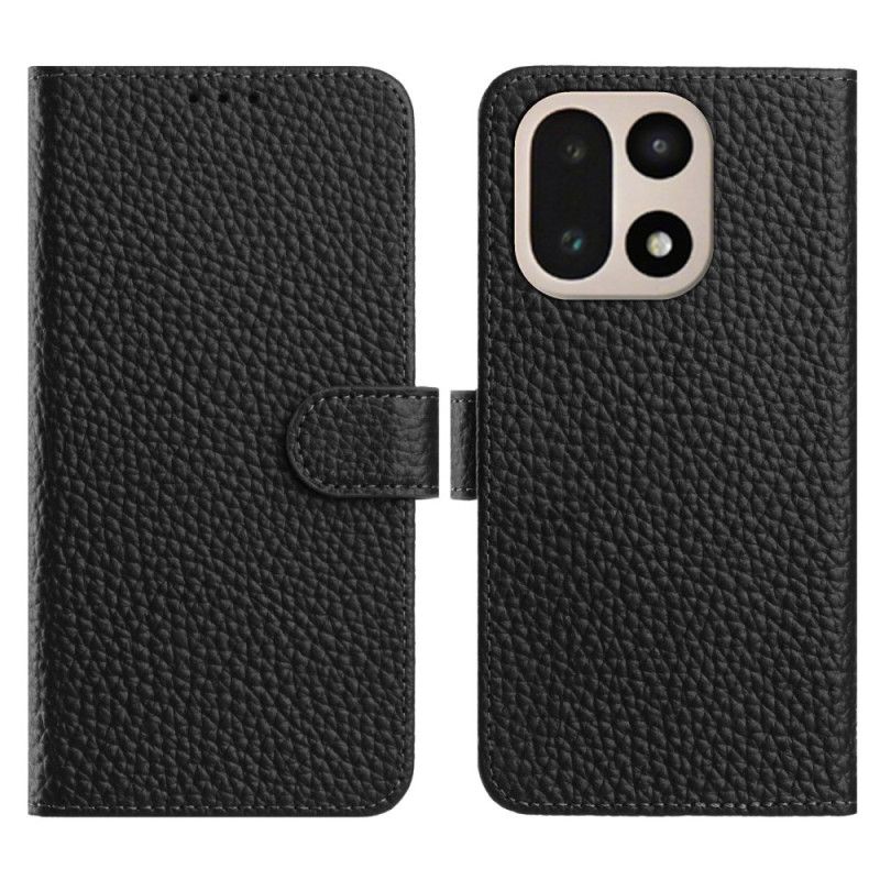 Kotelot Oneplus 15 Teksturoitu Nahka Suojakuori