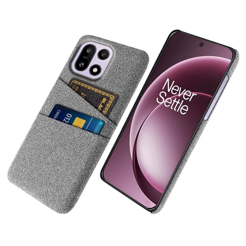 Kuori Oneplus 15 Kangaskorttikotelo