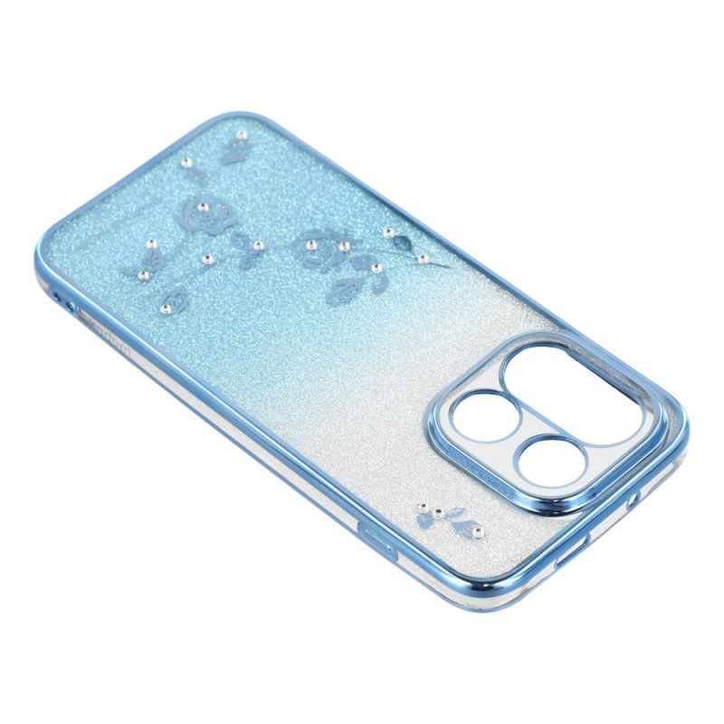 Kuori Oneplus 15 Kukkakuvio Nauhoilla