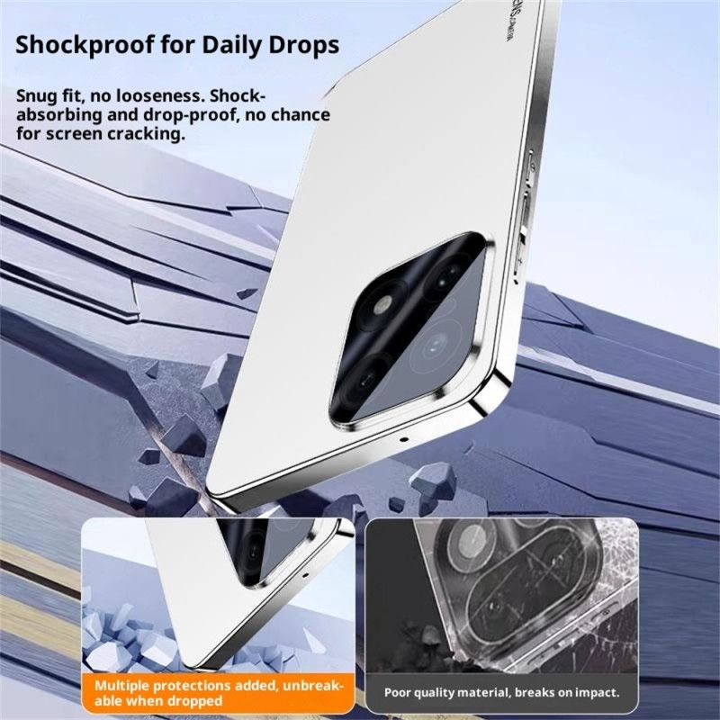 Kuori Oneplus 15 Naarmuuntumaton Galvanoitu Kehys