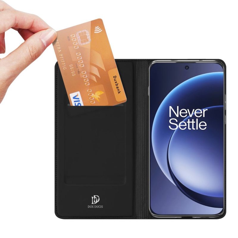 Nahkakotelo Oneplus 15 Dux Ducis Skin Pro -sarja Suojakuori