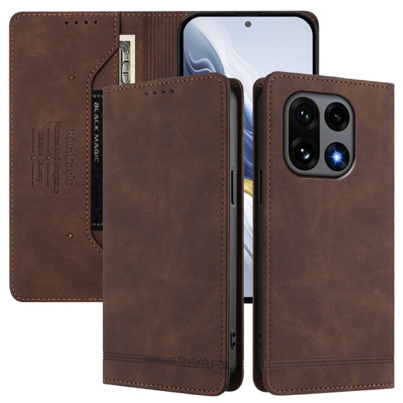 Nahkakotelo Oneplus 15 Ensiluokkainen Rfid-muotoilu Suojakuori