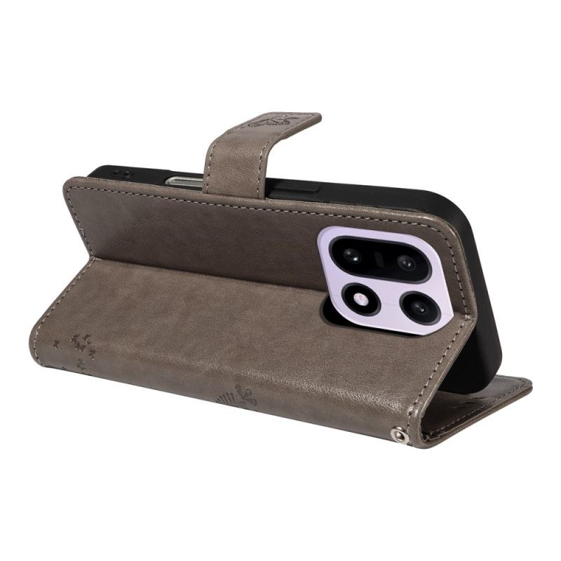 Nahkakotelo Oneplus 15 Kissa Ja Puu