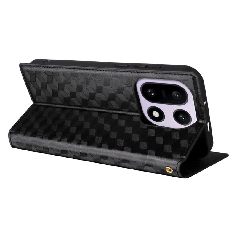 Nahkakotelo Oneplus 15 Timanttikuvio