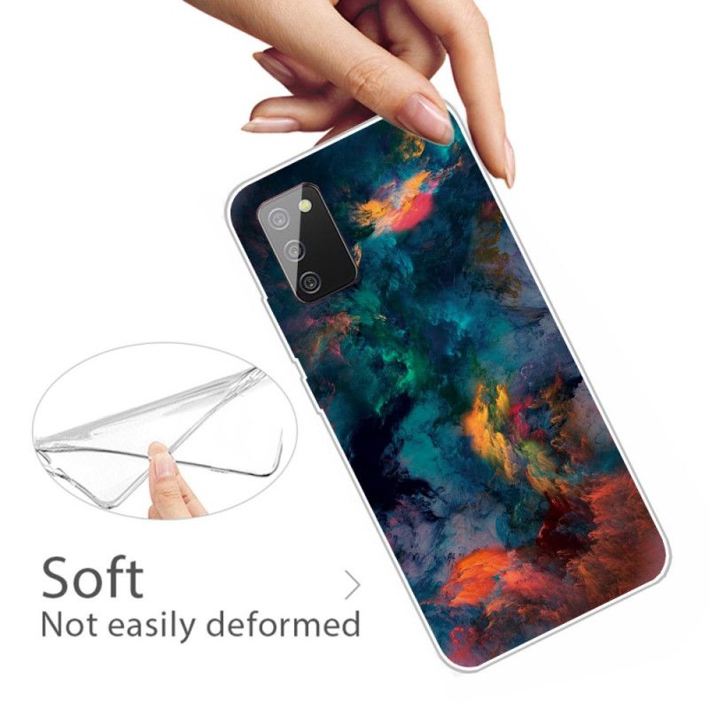 Kuori Samsung Galaxy A02s Värilliset Pilvet Suojakuori