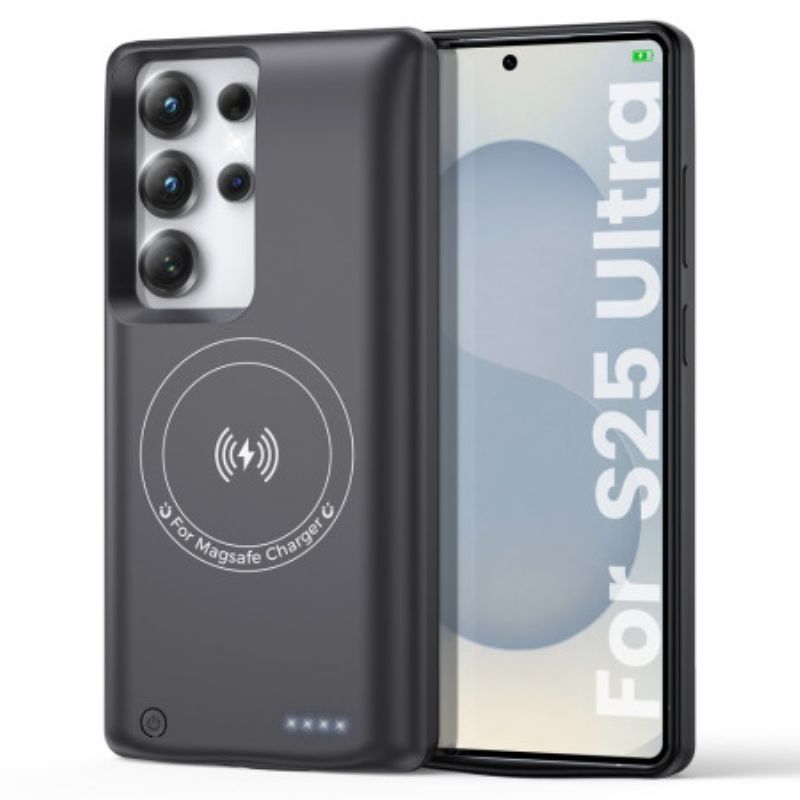 10000mah Akkukotelo Samsung Galaxy S25 Ultralle Magneettikiinnitys