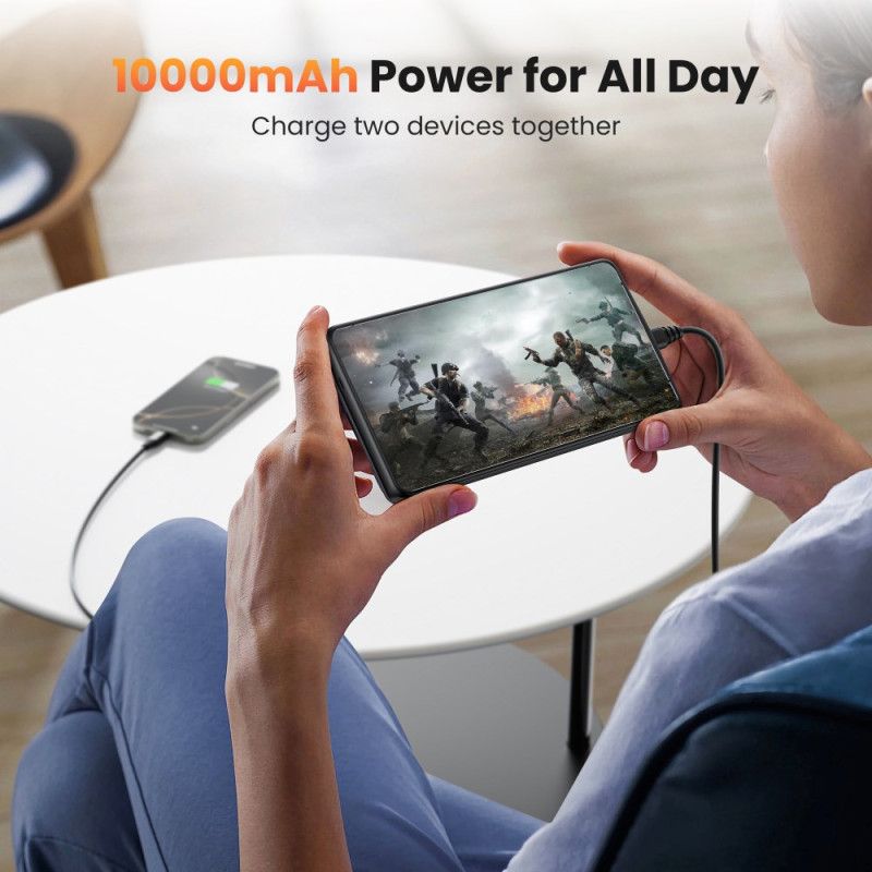 10000mah Ulkoinen Akkukotelo Samsung Galaxy S25 Ultralle