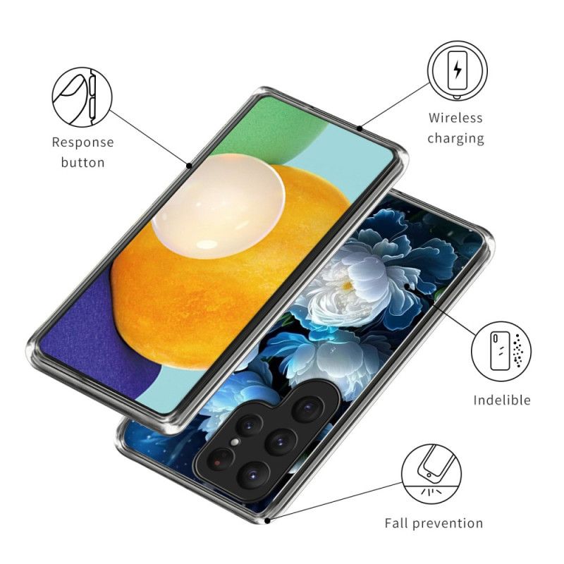 Case Samsung Galaxy S25 Ultra 5g Puhelinkuoret Valkoinen Pioni