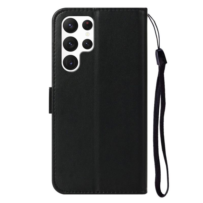 Kotelot Samsung Galaxy S25 Ultra 5g Yksivärinen Keinonahka