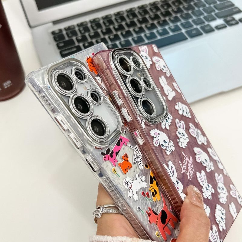 Kuori Samsung Galaxy S25 Ultra 5g Astronautti Linssinsuojalla